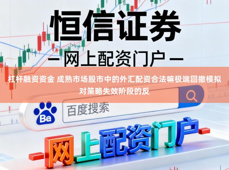 杠杆融资资金 成熟市场股市中的外汇配资合法嘛极端回撤模拟对策略失效阶段的反